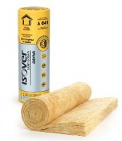 Утеплитель ISOVER Сауна с фольгированным слоем 100x1200x6250мм (7,5м2)