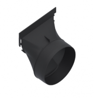 Заглушка с выпуском торцевая для лотка водоотводного пластикового 8820 Spark ЗВЛВ-10.14.10-ПП Заглушка с выпуском торцевая для лотка водоотводного пластикового 8820 Spark ЗВЛВ-10.14.10-ПП