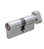 Цилиндровый механизм VELA 60мм (30х30) ключ вертушка