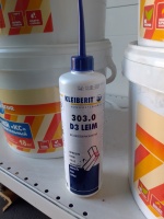 Клейберит 303.0 ПВА- клей D3, фл.0,5 кг