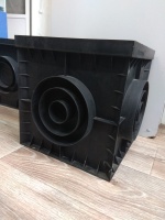 (У)Дождеприемник PolyMax Basic пластиковый ДП–30.30.30-ПП 8370-Ч (У)Дождеприемник PolyMax Basic пластиковый ДП–30.30.30-ПП 8370-Ч