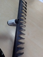 Грабли Лидер 14-ти зубые витые эмаль без черенка