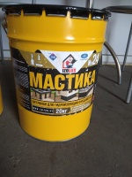 Мастика битумная IzoLUX №24 гидроизоляционная, ведро 20кг