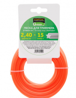 Леска ф 2.4 мм х 15 м "звездочка" STARTUL GARDEN (ST6059-24)