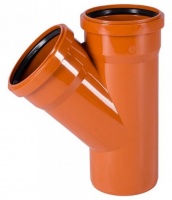 Тройник для наруж. канализации KGEM Ostendorf 160/160*45 Германия