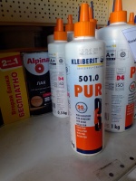 Клейберит 501.0 ПУР- клей D4, фл.0,5 кг. 