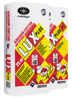 Клей для теплоизоляции ЛЮКС ПЛЮС КС1, 25кг.