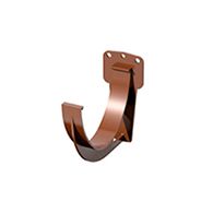 Кронштейн желоба (коричневый) ТН ПВХ