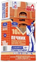 Кладочный раствор ТАЙФУН МАСТЕР ПЕЧНИК (2 в 1), 10кг.