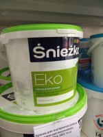 Краска для внутренних работ водно-дисперсионная SNIEZKA ЭКО 7 кг