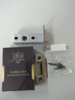 Дверная защелка межкомнатная пластик ARNI 100 AB бронза Дверная защелка межкомнатная пластик ARNI 100 AB бронза