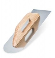 Гладилка нержавеющая полукруглая "AJKA" 38 см Гладилка нержавеющая полукруглая "AJKA" 38 см