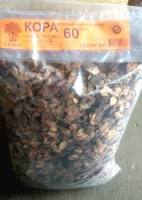 Кора деревьев хвойных пород фракция 10-50мм, 60л.