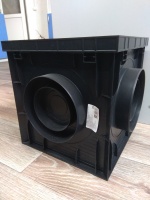 Дождеприемник PolyMax Basic пластиковый ДП–30.30.30-ПП