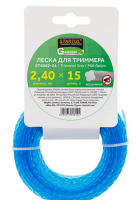 Леска ф 2.4 мм х 15 м бесшумная STARTUL GARDEN