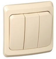 ВЫКЛЮЧАТЕЛЬ ТРЁХКЛАВИШНЫЙ BC10-003K