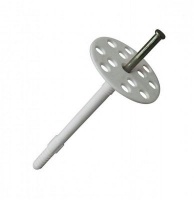 Держатель теплоизоляции 10x120 со стальным гладким гвоздем с термо-загл. DTM-N + GT-MT (упак/350шт) 