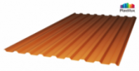 Шифер из поликарбоната SUNNEX МП-20 (У) Янтарь (трапеция) 0,8*1150*2000 мм Шифер из поликарбоната SUNNEX МП-20 (У) Янтарь (трапеция) 0,8*1150*2000 мм