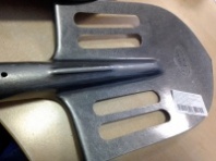 Лопата штыковая Лидер копальная облегченная рельсовая сталь без черенка 