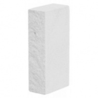 Камень силикатный лицевой колотый СЛК-150/35 Белый (250Х120Х65мм) НеК