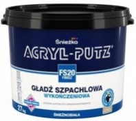 Шпатлевка Sniezka Acryl-Putz FS20 Finisz акриловая, финишная, 17кг Шпатлевка Sniezka Acryl-Putz FS20 Finisz акриловая, финишная, 17кг