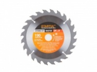 Диск пильный по дереву190х30/20/16 мм 24 зуба STARTUL Диск пильный по дереву190х30/20/16 мм 24 зуба STARTUL