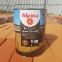 (У) Лазурь акрил. Alpina водоразбавл. д/дерева (Aqua Lasur fuer Holz) Сосна 2,5 л / 2,525кг. (У) Лазурь акрил. Alpina водоразбавл. д/дерева (Aqua Lasur fuer Holz) Сосна 2,5 л / 2,525кг.