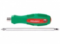 Отвертка 2-в-1 PH2/SL5 150мм ВОЛАТ (двухкомп. рукоятка Anti-Slip) арт.17070-150