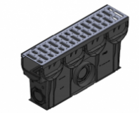 Пескоуловитель Spark пластиковый с решеткой стальной оцинкованой (комплект) ПВ-10.14.25-ПП Пескоуловитель Spark пластиковый с решеткой стальной оцинкованой (комплект) ПВ-10.14.25-ПП