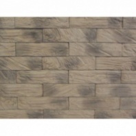 Декоративный камень Кирпич древесный КД-003 коричневый с тонировкой, 0,69 м2