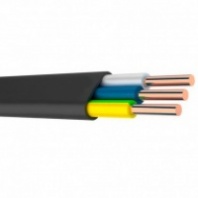 (У) Кабель ВВГ-П 3х1,5 ок(N,PE)-0,66 кВ  ГОСТ