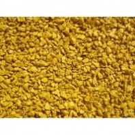 Щебень Желтый декоративный мраморный фракция 7-12мм (20кг)