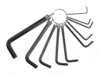 Набор ключей шестигр. 1,5-10мм 10шт коротк. ВОЛАТ арт.11005-10