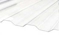 Шифер прозрачный ПВХ Salux 70/18 (волна профнастила, трапеция) 0,8*1090*2000мм 