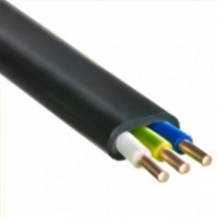 (У) Кабель ВВГ-П 3х2,5 ок(N,PE)-0,66 кВ  ГОСТ