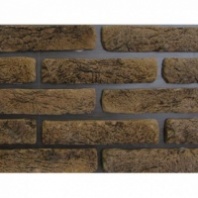 Декоративный камень Древний кирпич ДК-004 коричневый с травлением, 0,74 м2