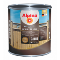 (У) Лазурь Alpina Аква акриловая для дерева (Alpina Aqua Lasur fuer Holz) Белая 0,75 л (У) Лазурь Alpina Аква акриловая для дерева (Alpina Aqua Lasur fuer Holz) Белая 0,75 л