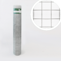 Сетка сварная оцинкованная D0,8мм; яч.12,7мм (5м2)