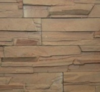 Декоративный камень Спарта СП-009 коричневый с тонировкой, 0,46 м2