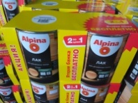 Лак АУ Alpina для деревянных полов шелковисто-матовый  НАБОР АКЦИОННЫЙ 2 по цене 1 (2,5 л*2) 9481039