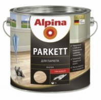 (У) Лак алкидн. Alpina Для паркета (Alpina Parkett) глянцевый 5 л / 4,55 кг (У) Лак алкидн. Alpina Для паркета (Alpina Parkett) глянцевый 5 л / 4,55 кг